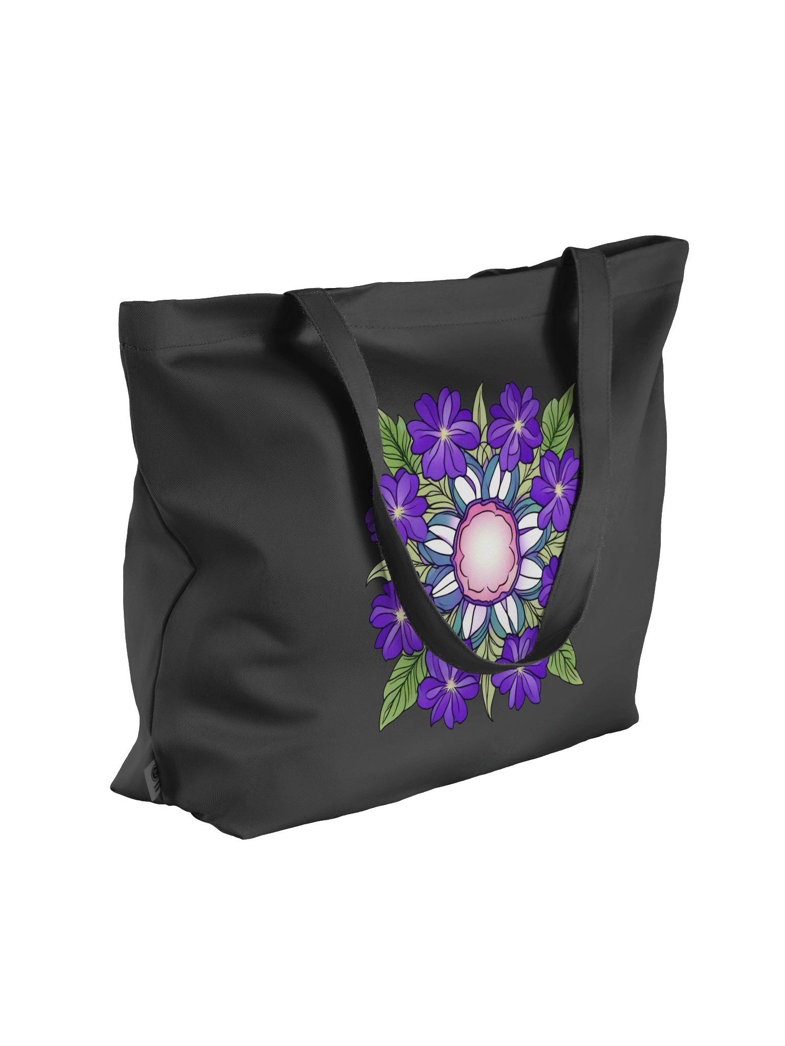Celestial Petalwheel Mandala - Eco-conscious Organic Cotton Totes product image (5)