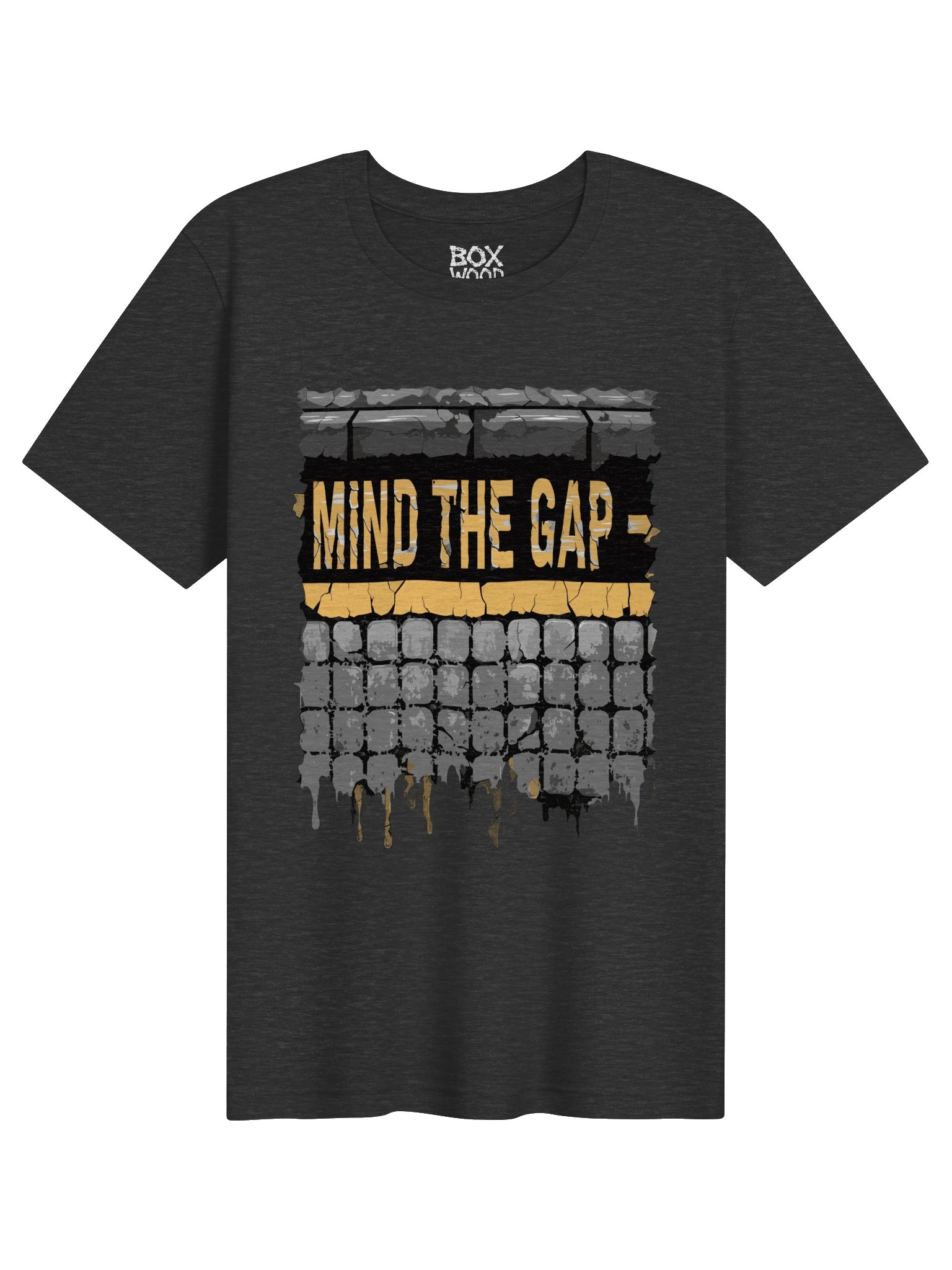 Mind The Gap Infrastructure | Heavyweight Boxy Fit Tee | HonestIndustrial product image (2)