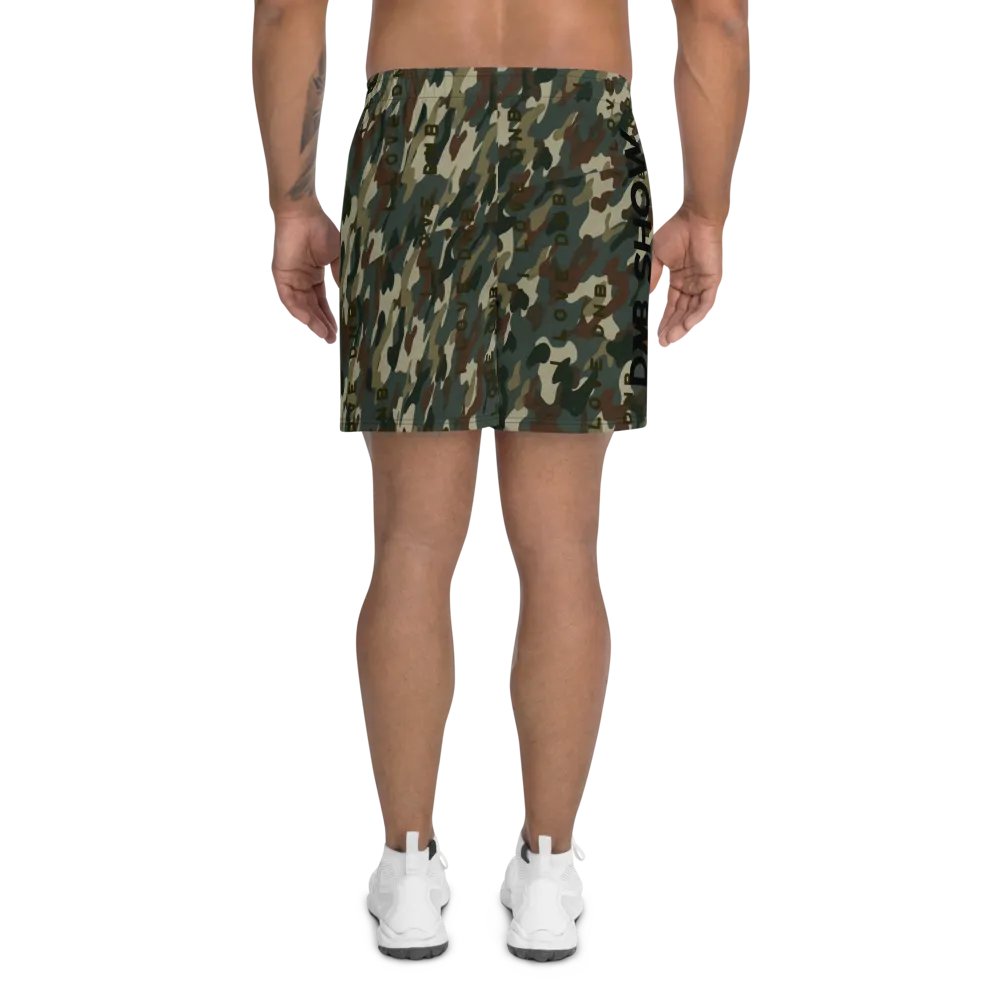 I Love DNB Camo Athletic Shorts product image (2)