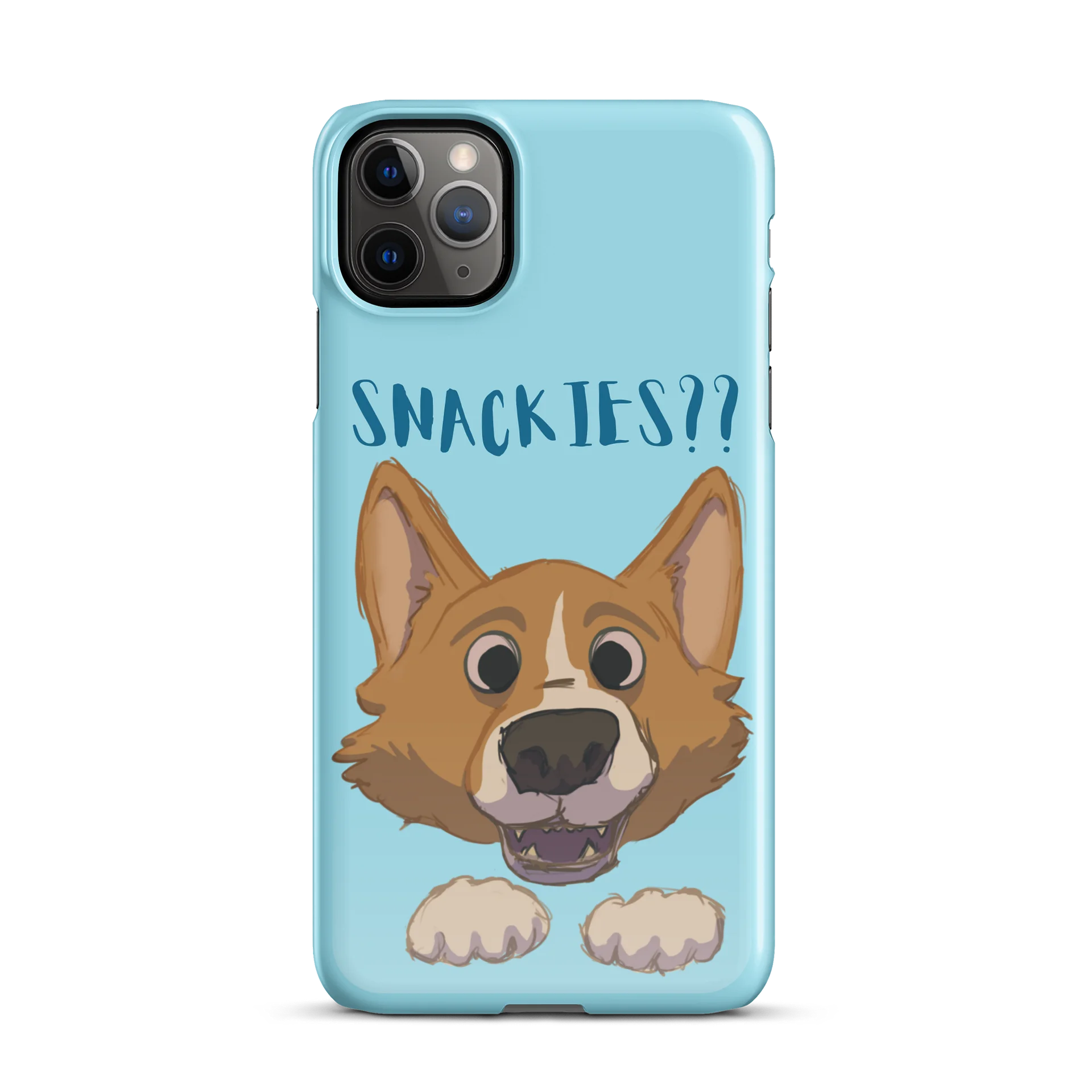 "Snackies?" Corgi Snap Case product image (59)