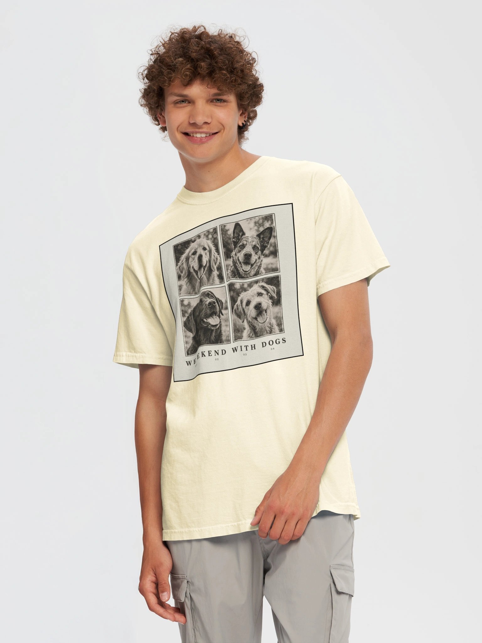 Vintage Dog Lover T-Shirt | Black and White Dog Graphic Tee | Weekend Dog Shirt | Retro Dog Lover Tee product image (28)