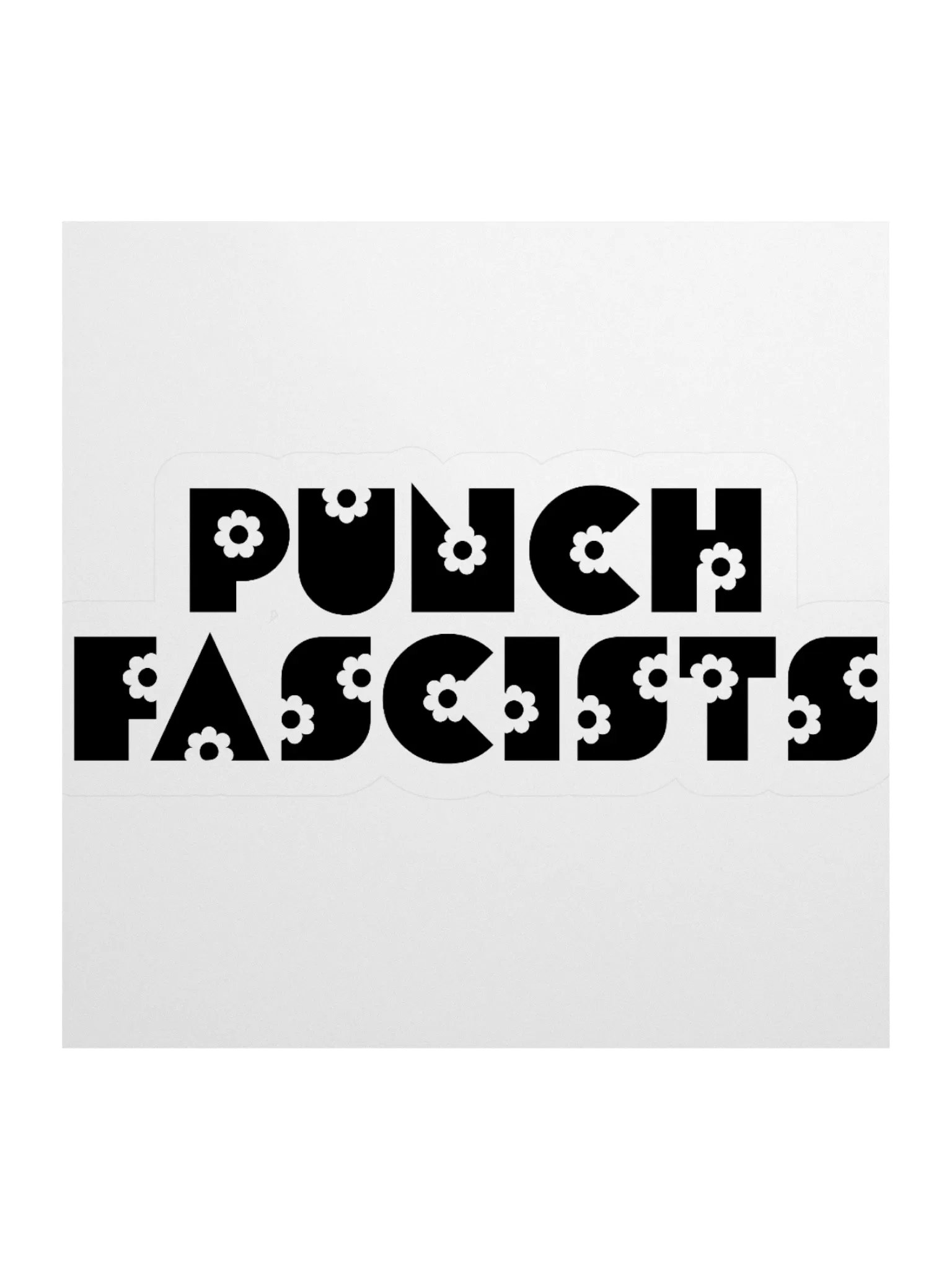 Punch Fascists Sticker product image (2)