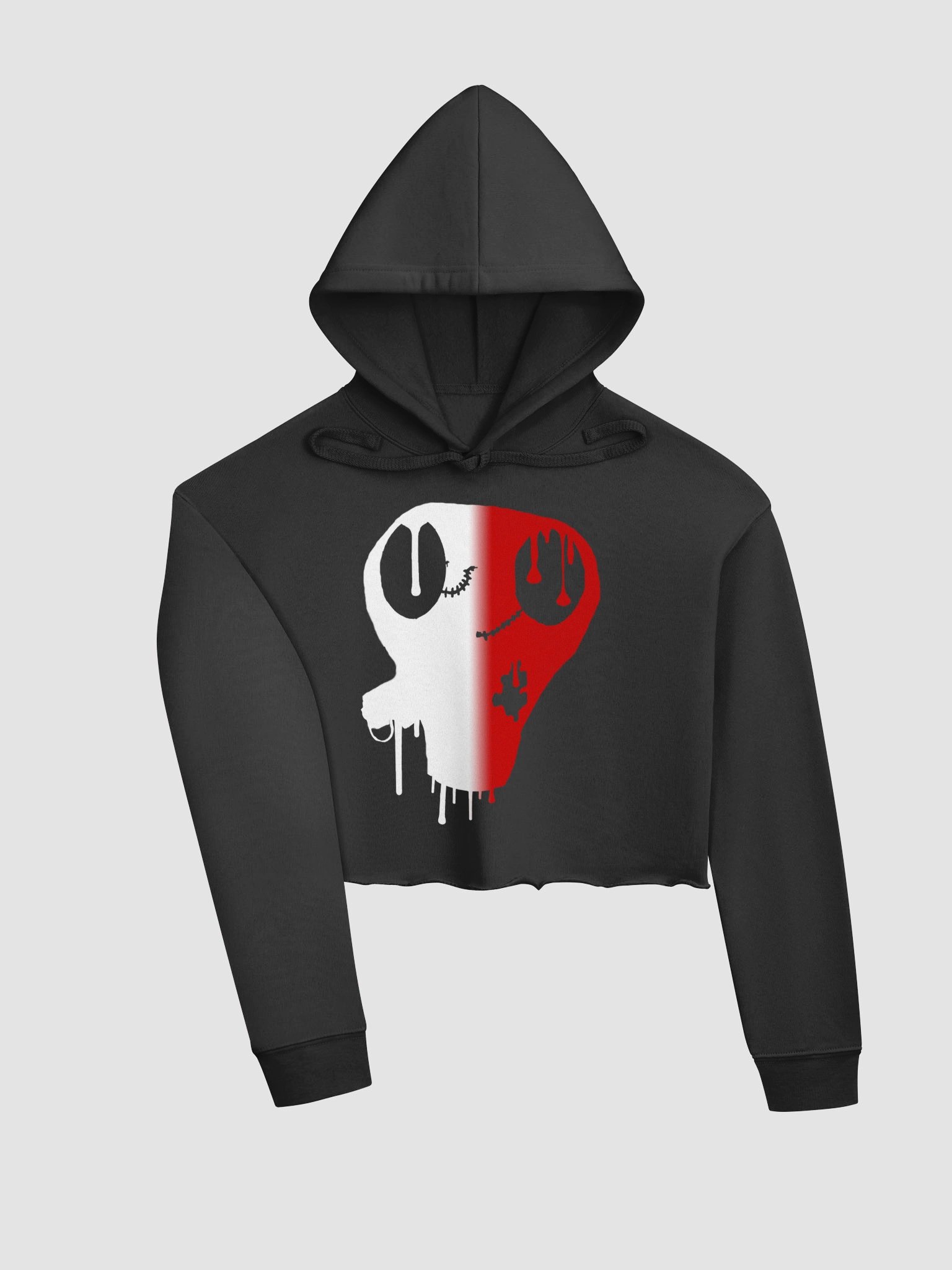 Duality Hooded Crop Top product image (7)