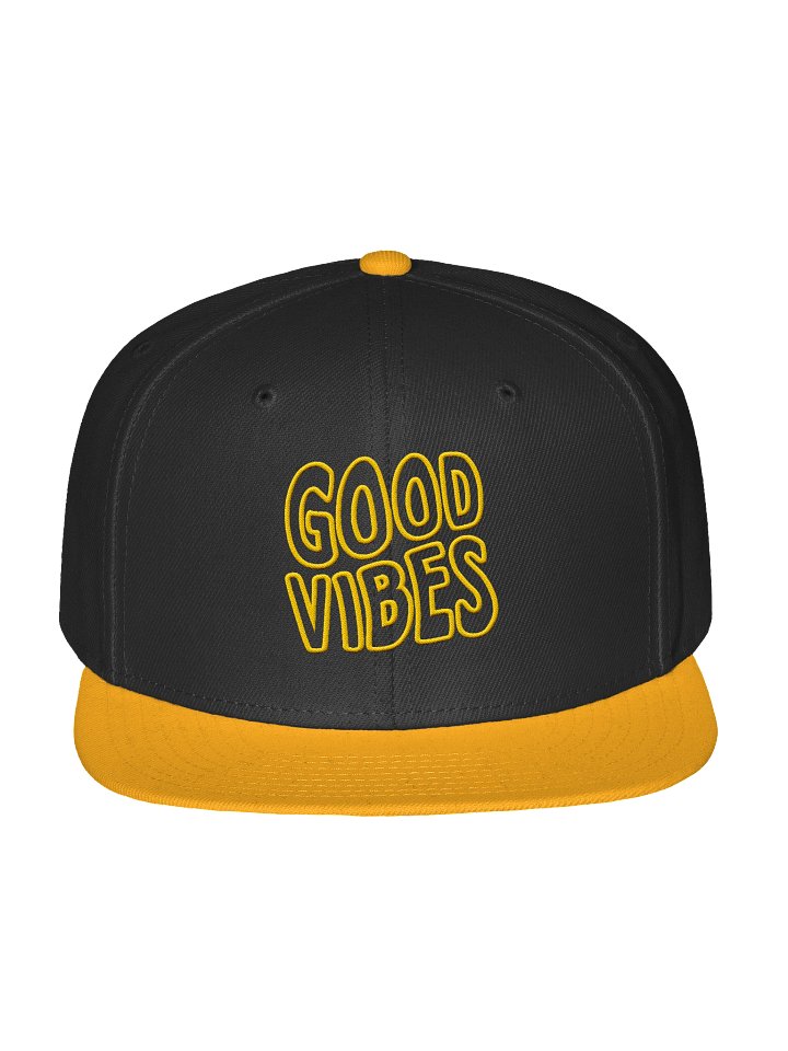 Good Vibes - Snapback Cap Embroidery product image (1)