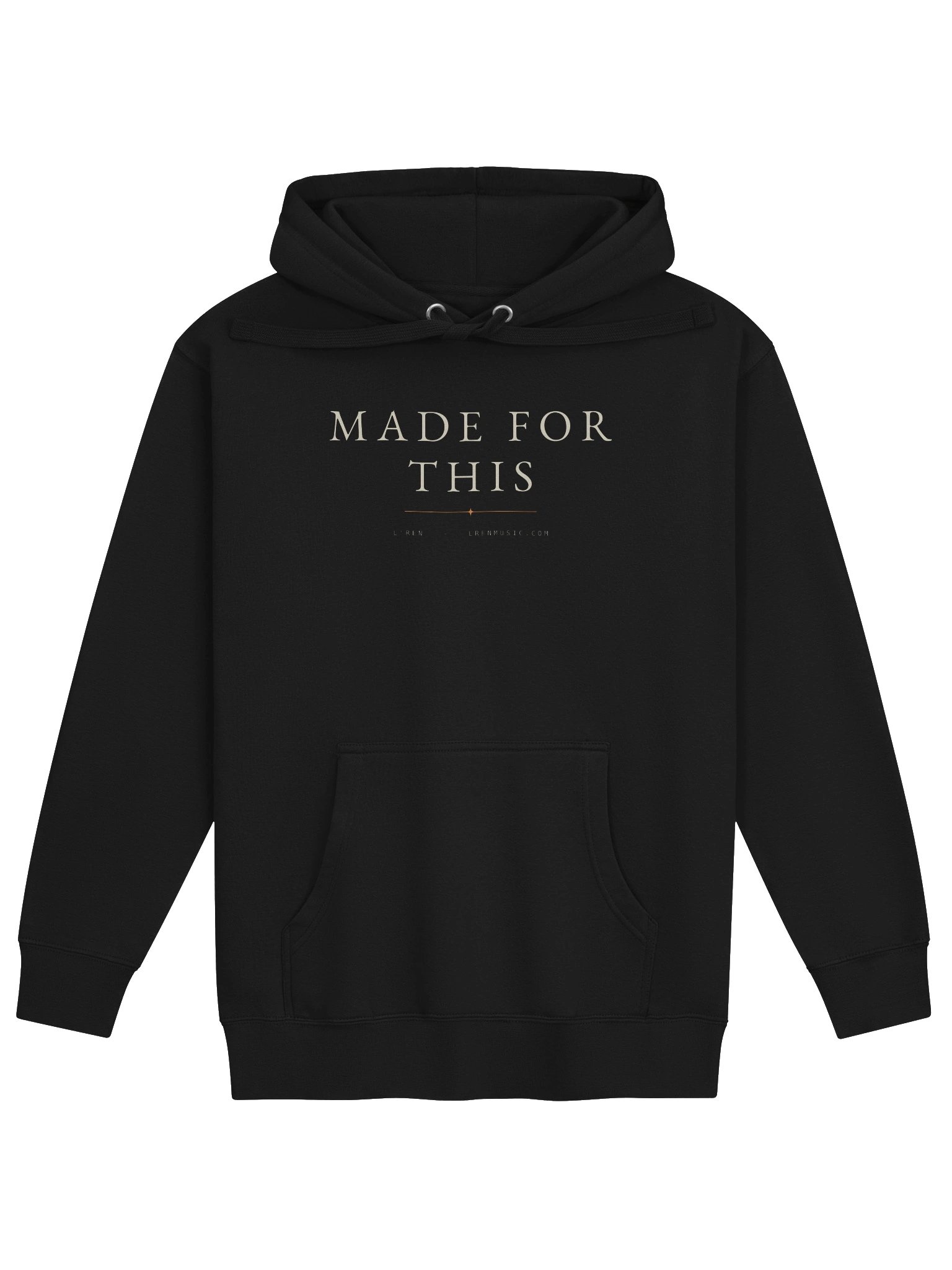 MADE FOR THIS Hoodie — Black product image (1)