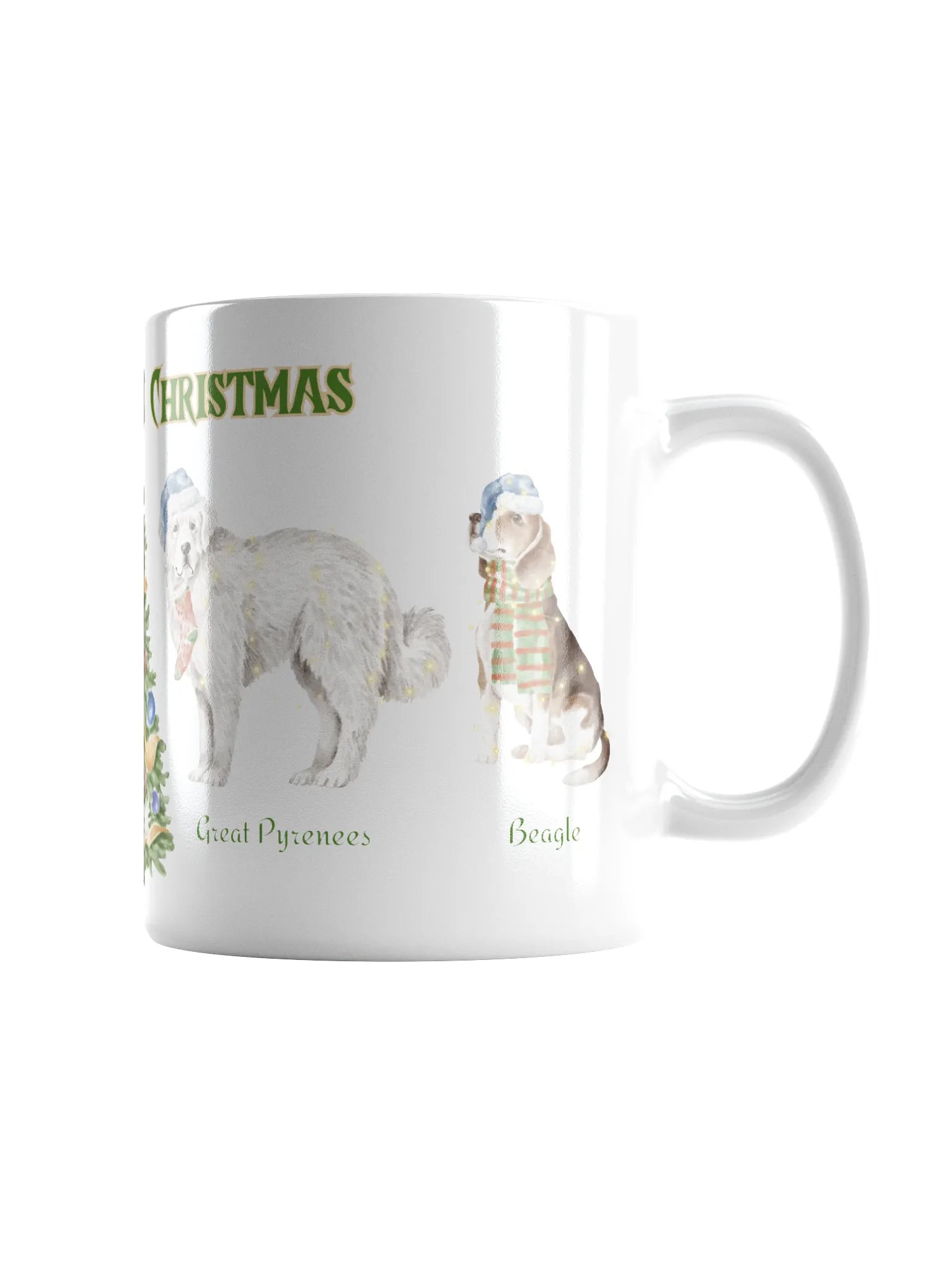 Merry Christmas Dogs Mug product image (1)