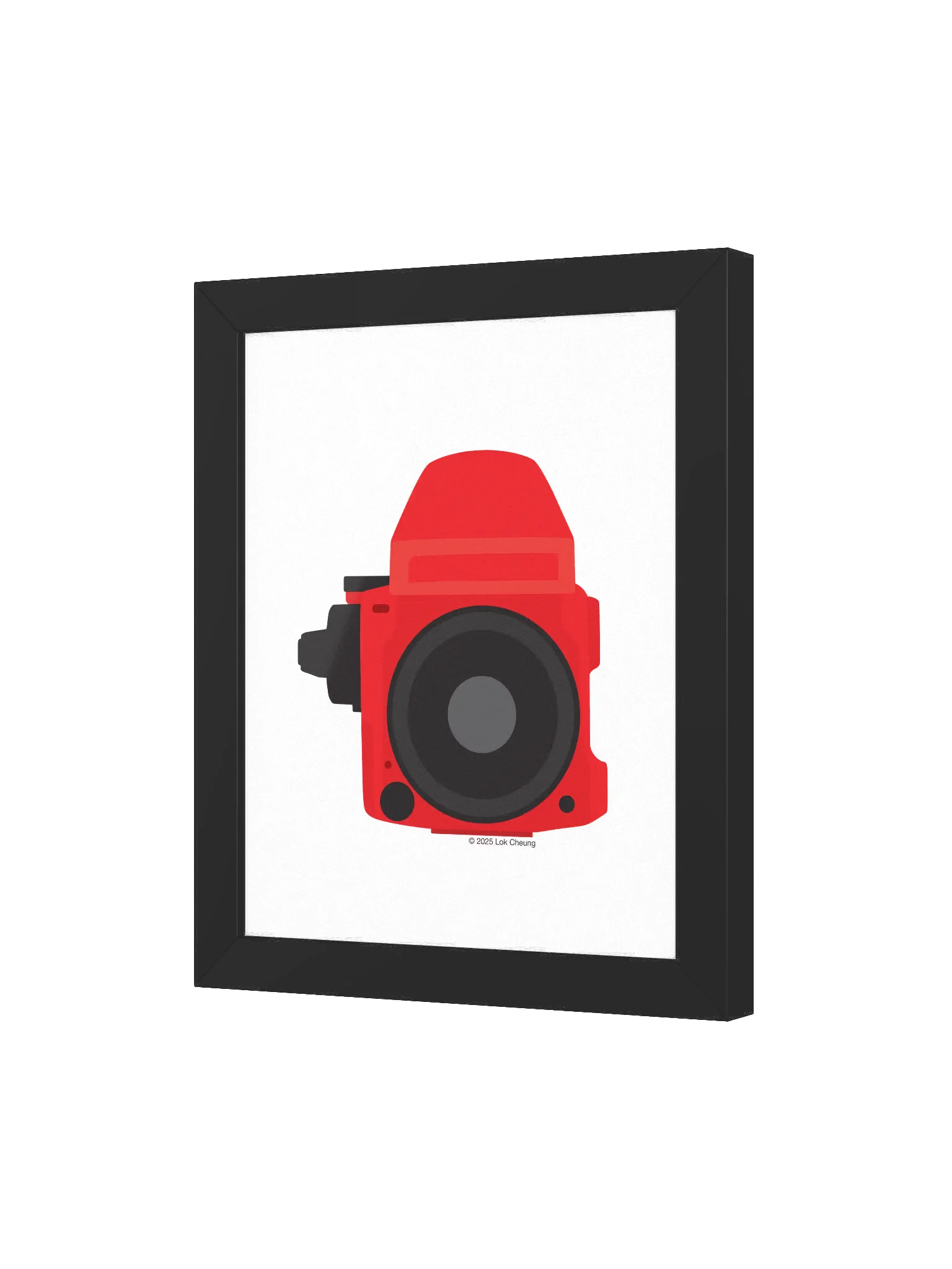 M 645 Red - Framed Poster product image (48)