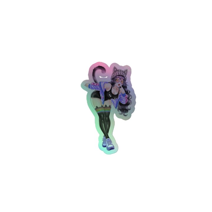Leaning Sticker (Holo) product image (1)