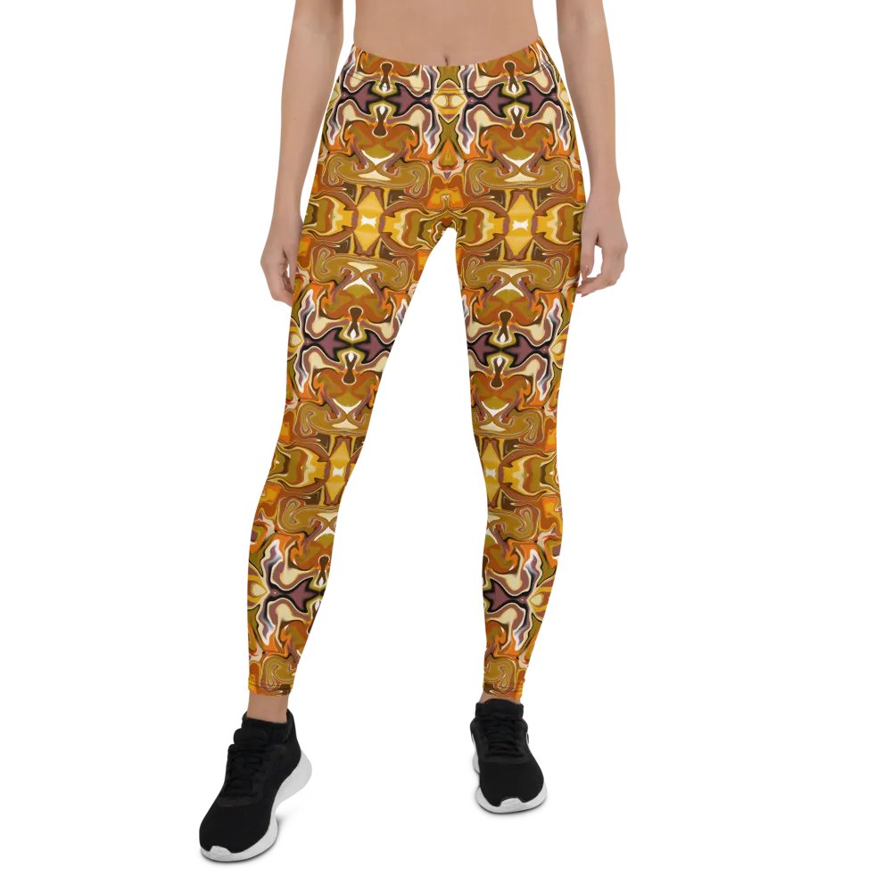 Autumn Kaleidoscope Leggings product image (3)