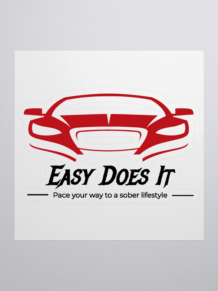 Slogan #2 Easy Does It Sticker product image (1)