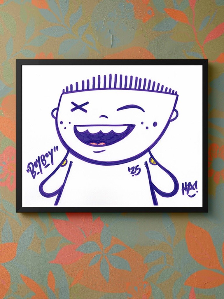 BoyBoy – Limited Edition Art Print (Unframed) product image (13)