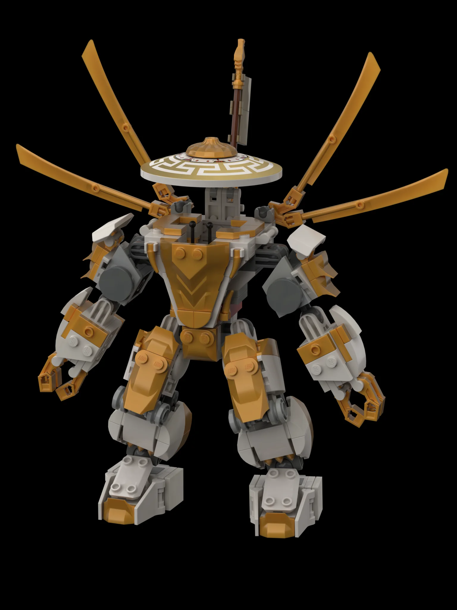 Golden Mech Instructions! product image (1)