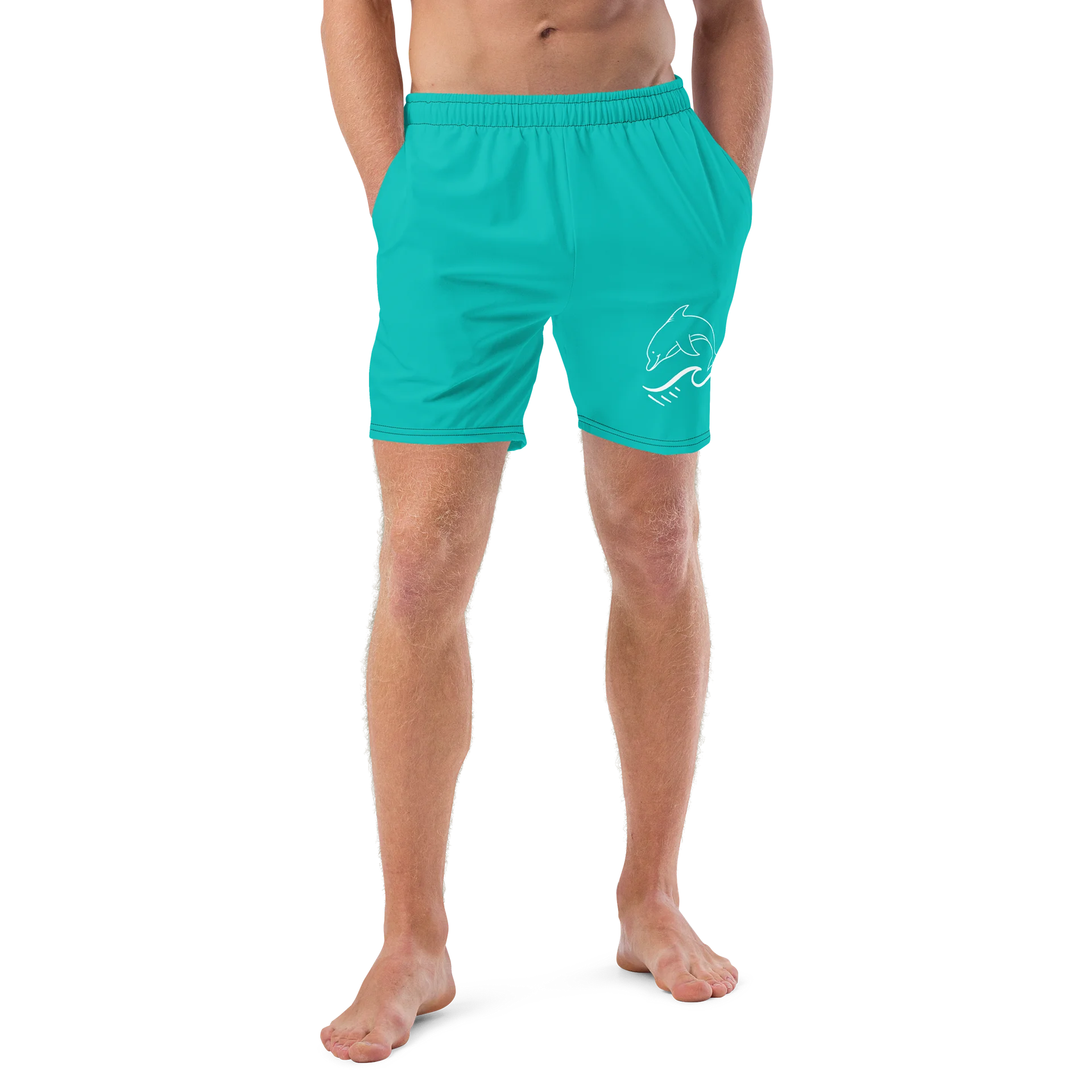 Dolphin Dreams All-Over Swim Trunks product image (4)