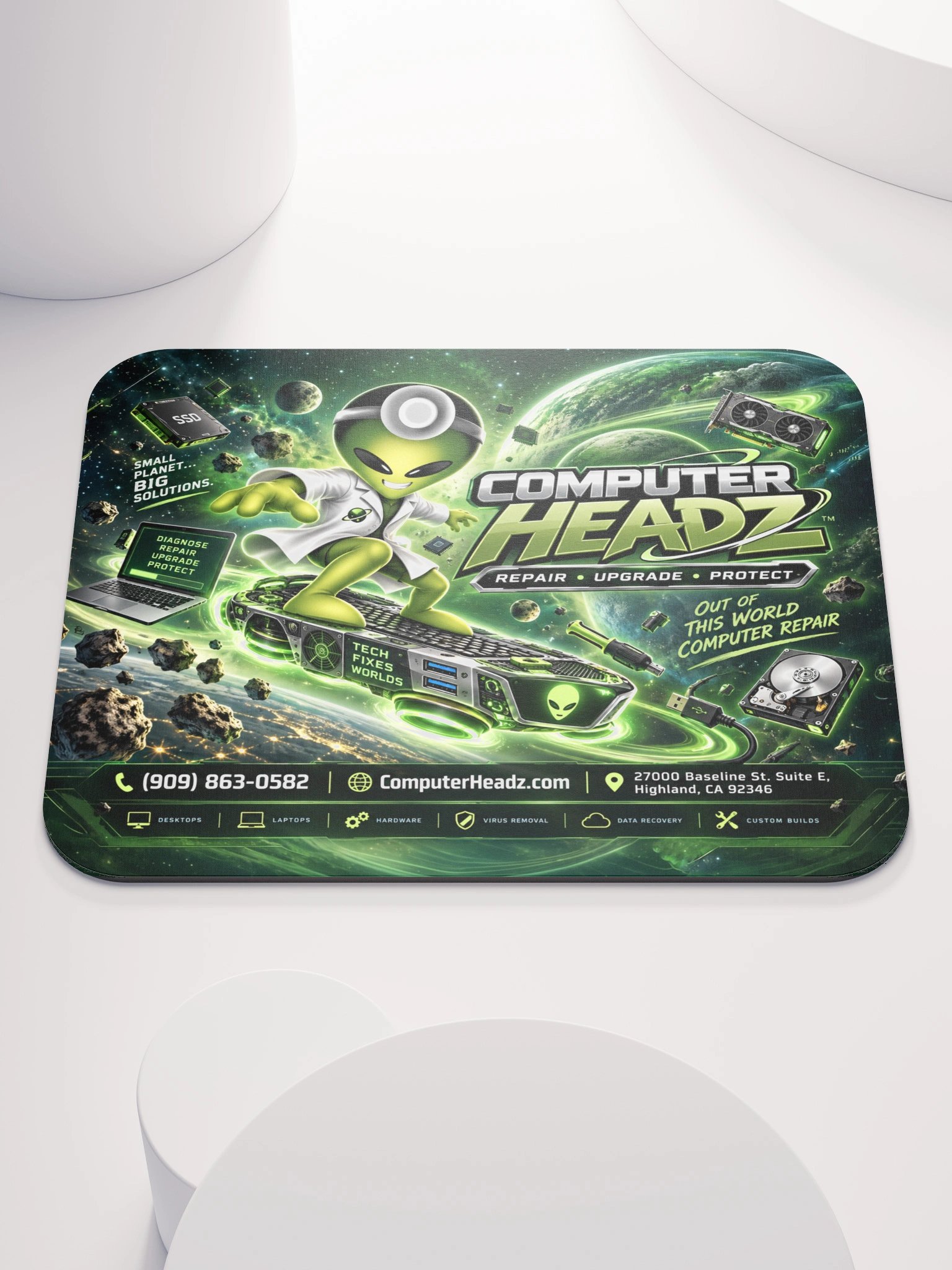 Computer Headz Tech Rider Mousepad – Edition 03 product image (1)