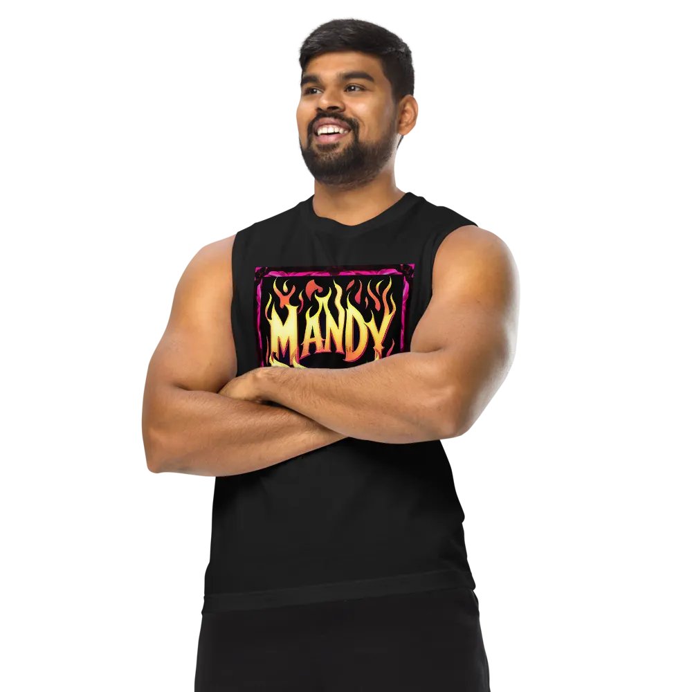 Flames Tank (Muscle shirt) product image (3)