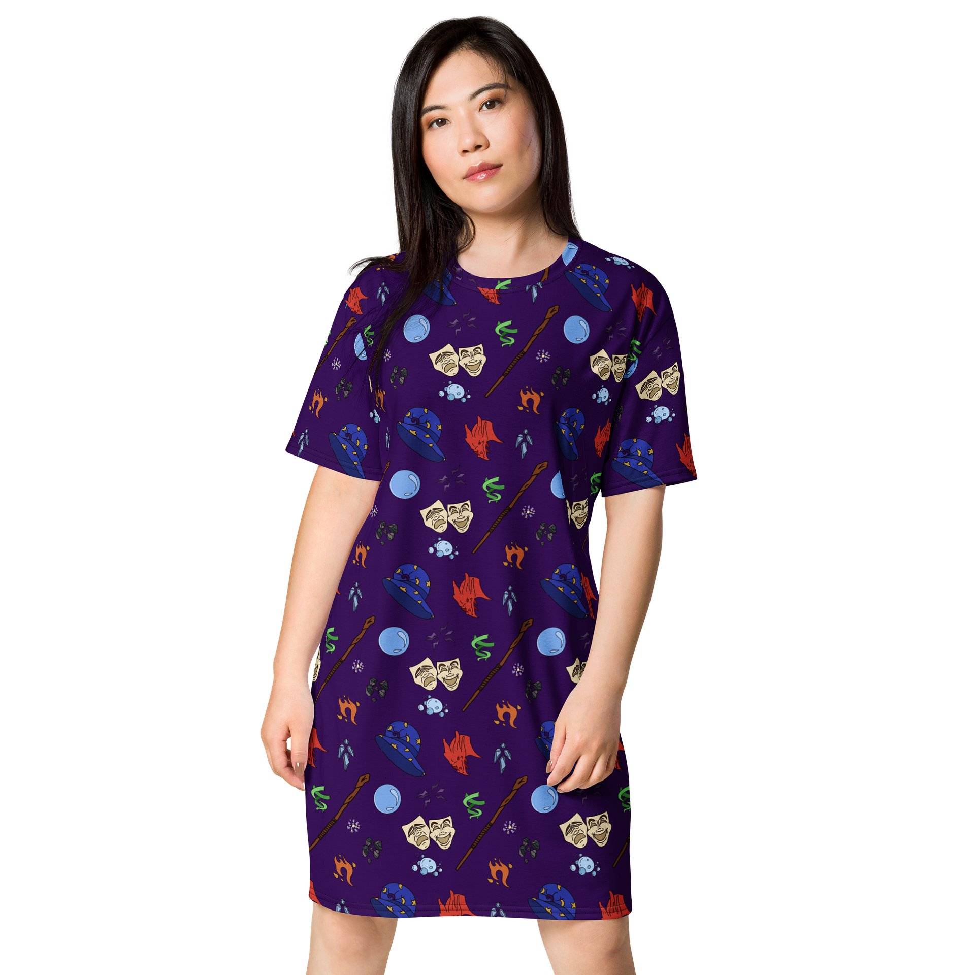 Sorcerer T-shirt Dress product image (3)
