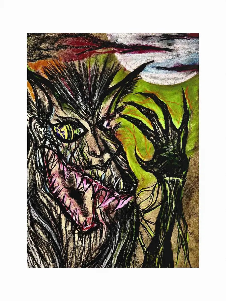 The Werewolf Print by MayneArt product image (1)