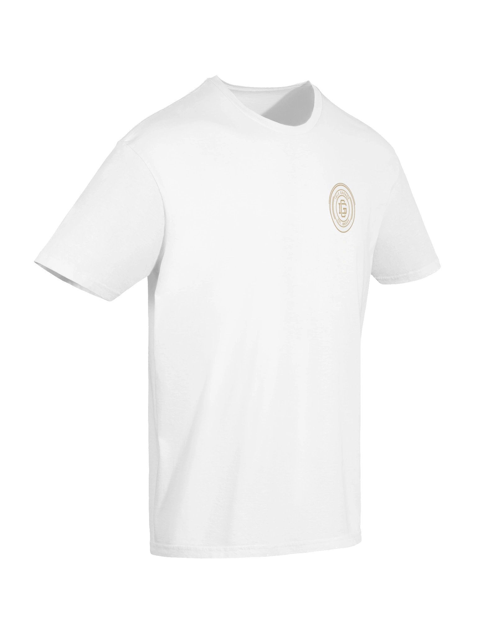 Idle Garage Gold Logo Tee product image (6)
