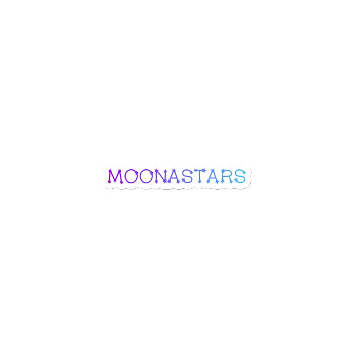 Moonastars Die-Cut Magnets product image (1)