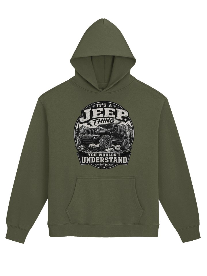 Olive Off-Road Adventure Hoodie product image (1)