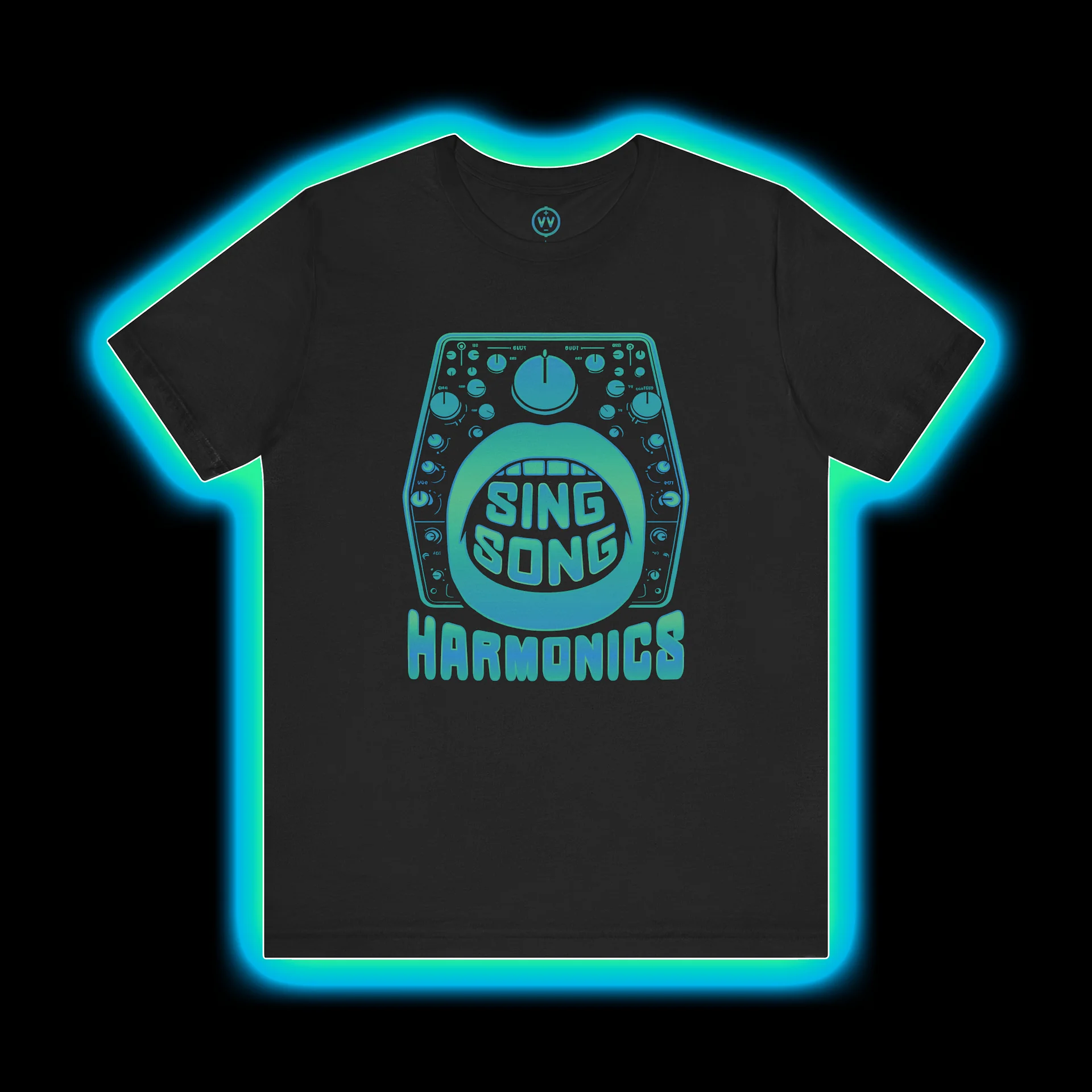 Sound Designer T-Shirt - Sing Song Harmonics/Filter Mouth (Modular Synth Musician) product image (1)