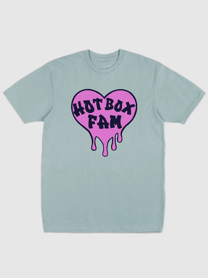 UNISEX HOT BOX FAM SOLID PINK LOGO TEE product image (1)