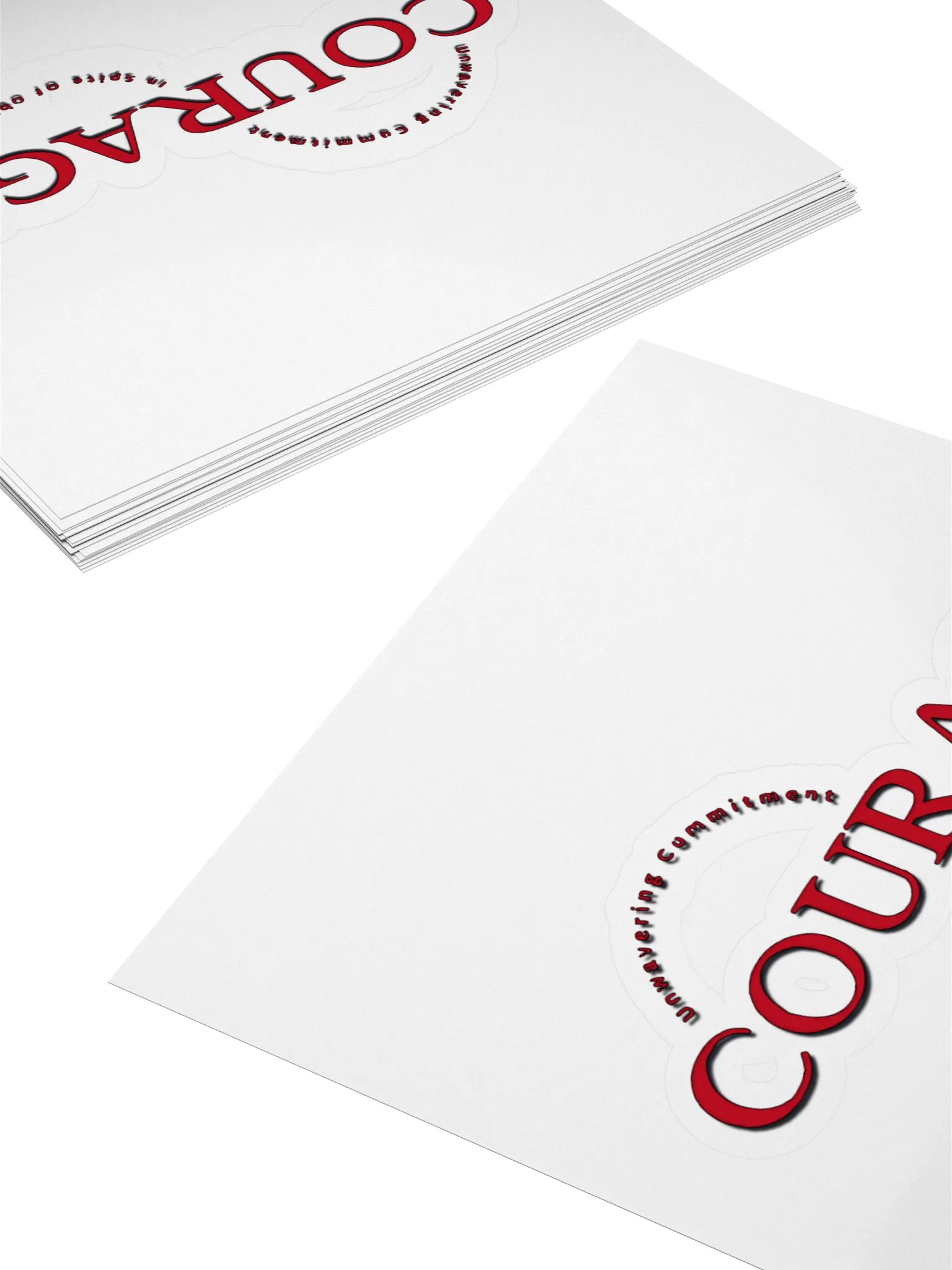 Unwavering Courage Kiss Cut Stickers product image (4)