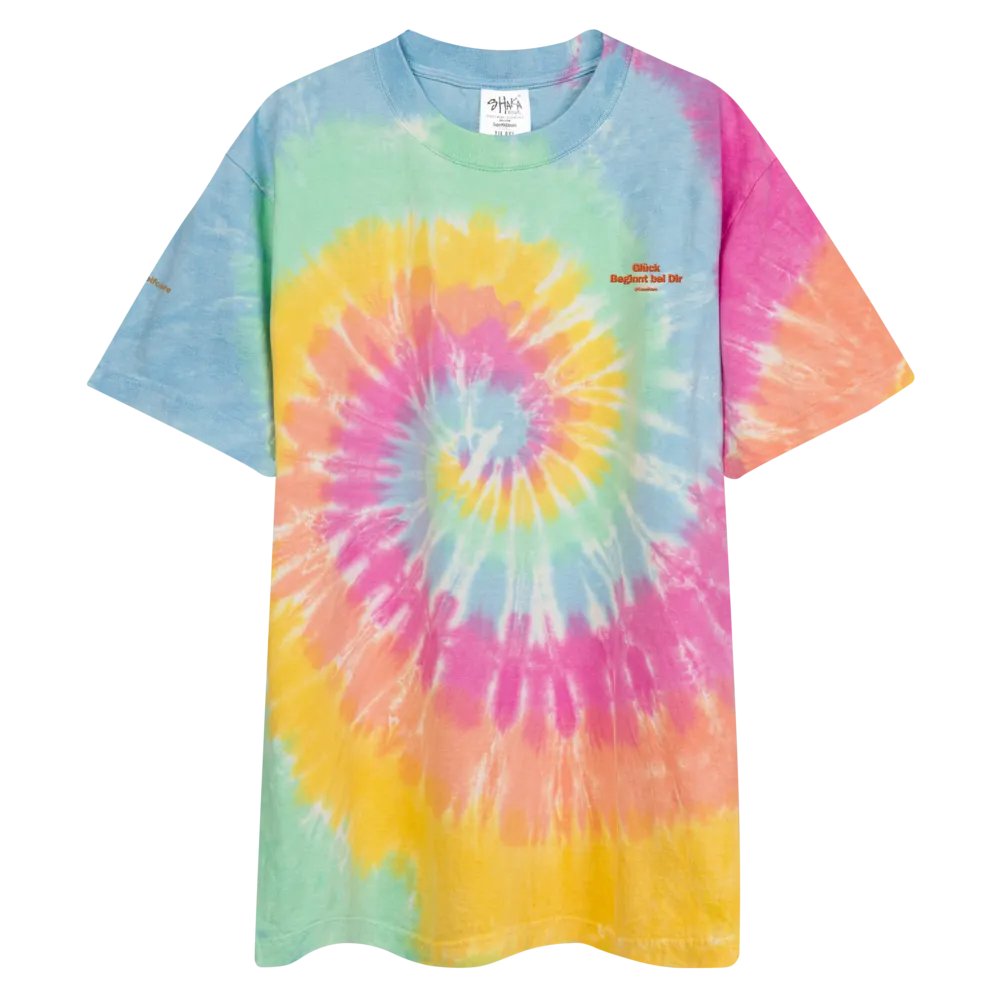 Glück Beginnt Tie-Dye Tee product image (5)