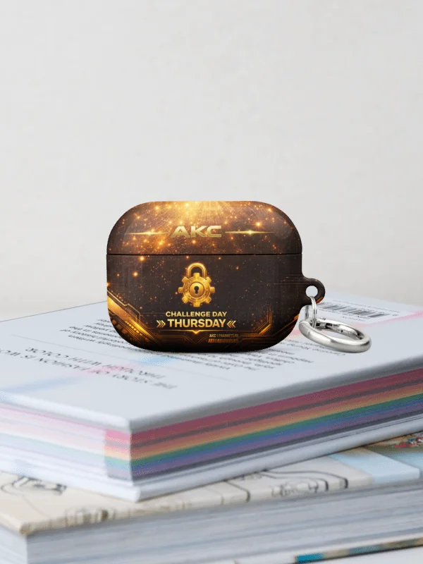 • AKC // Challenge Day Thursday AirPods® Case (Gen 3 / Pro Gen 1 / Pro Gen 2) | Arkfall Kitty Collective product image (7)