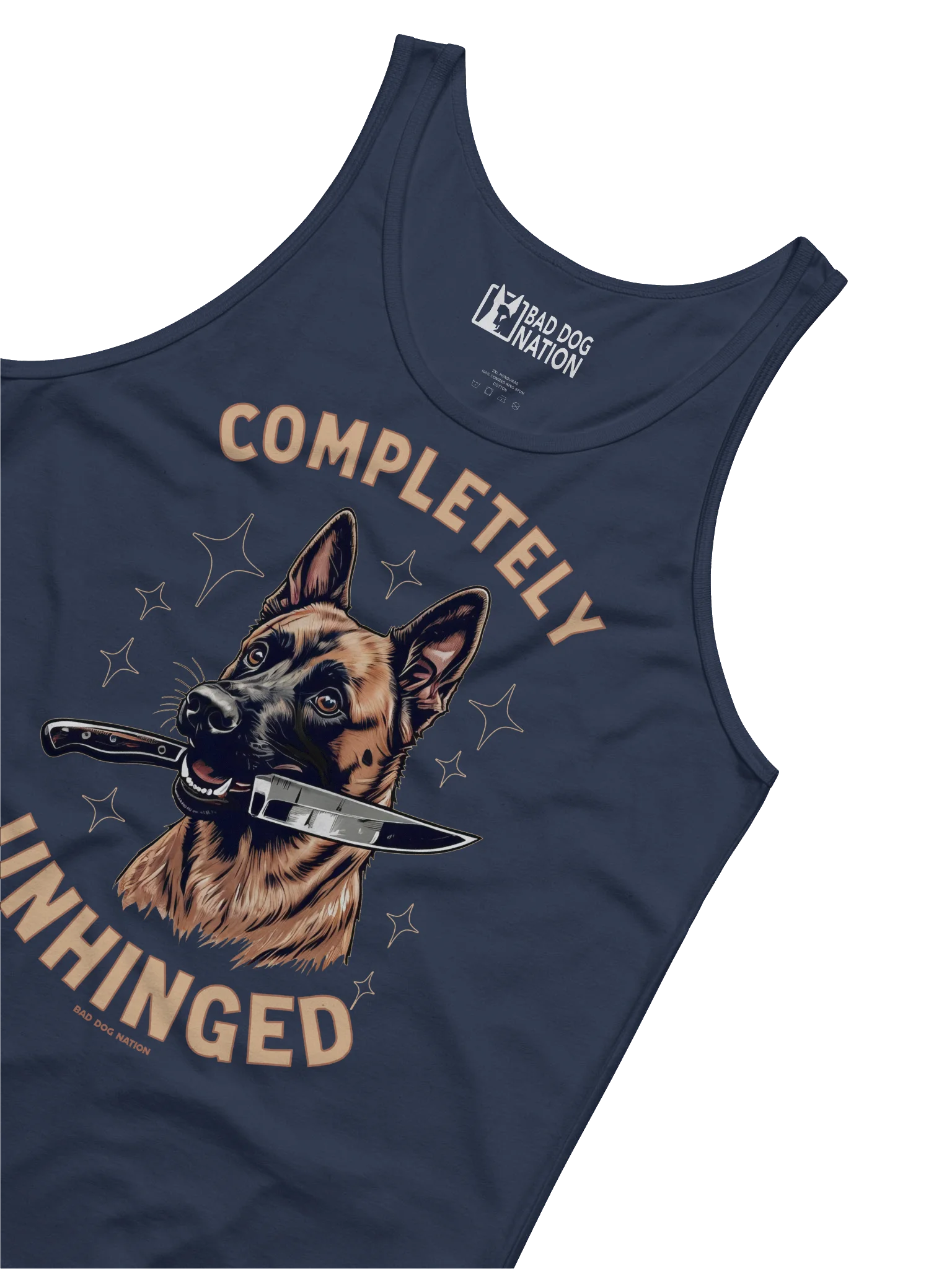 Completely Unhinged Malinois - Premium Unisex Tank Top product image (4)