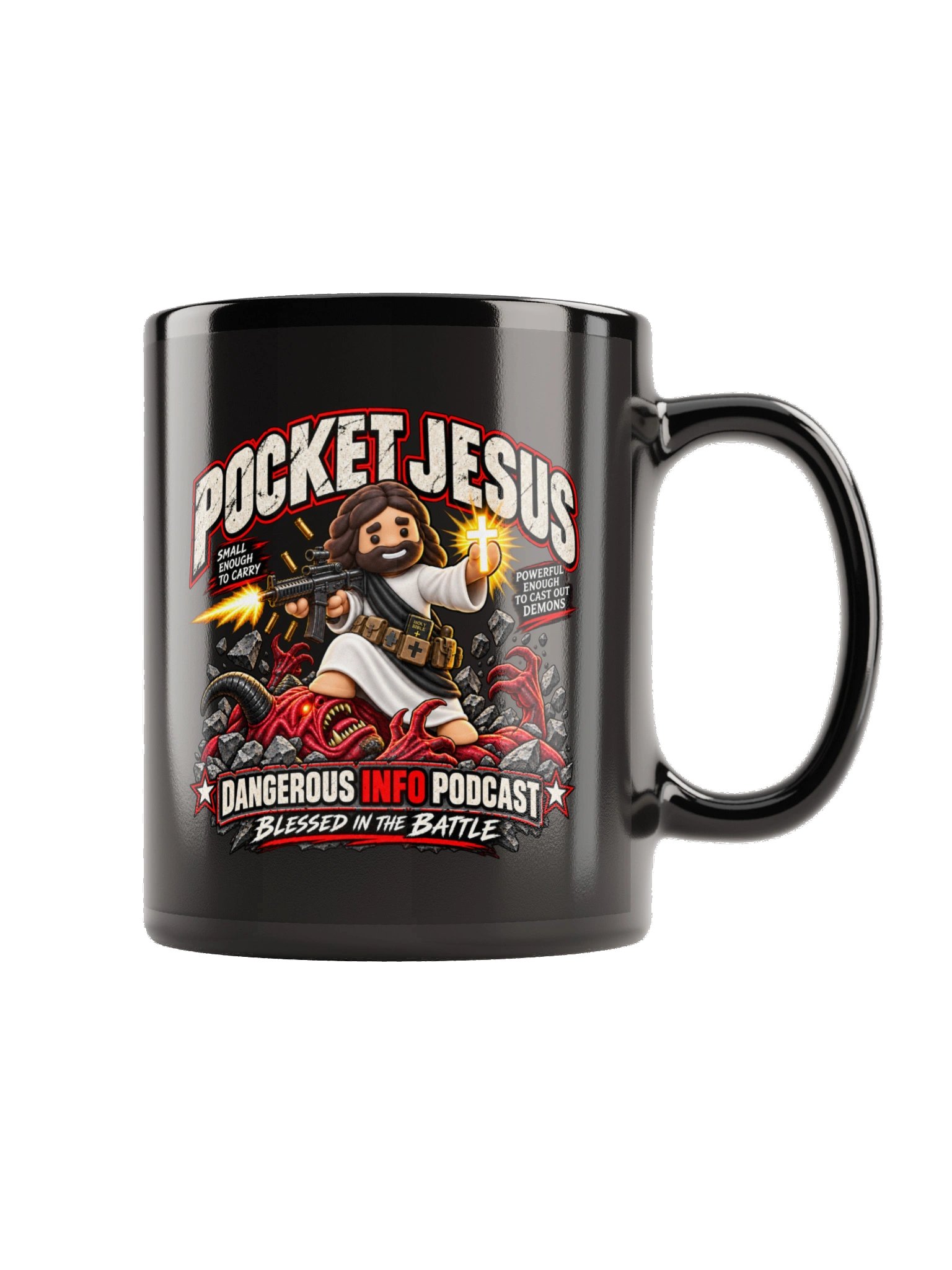 Pocket Jesus coffee mug product image (1)