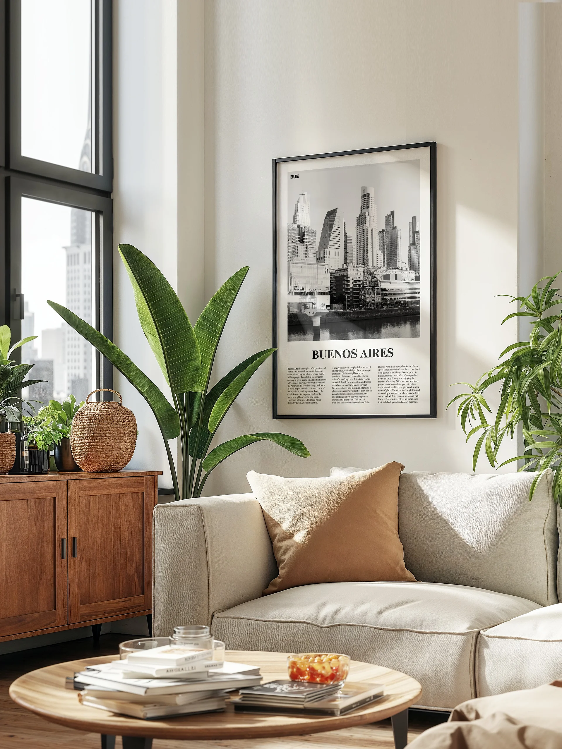 Buenos Aires 02 Newspaper Poster | Framed product image (13)