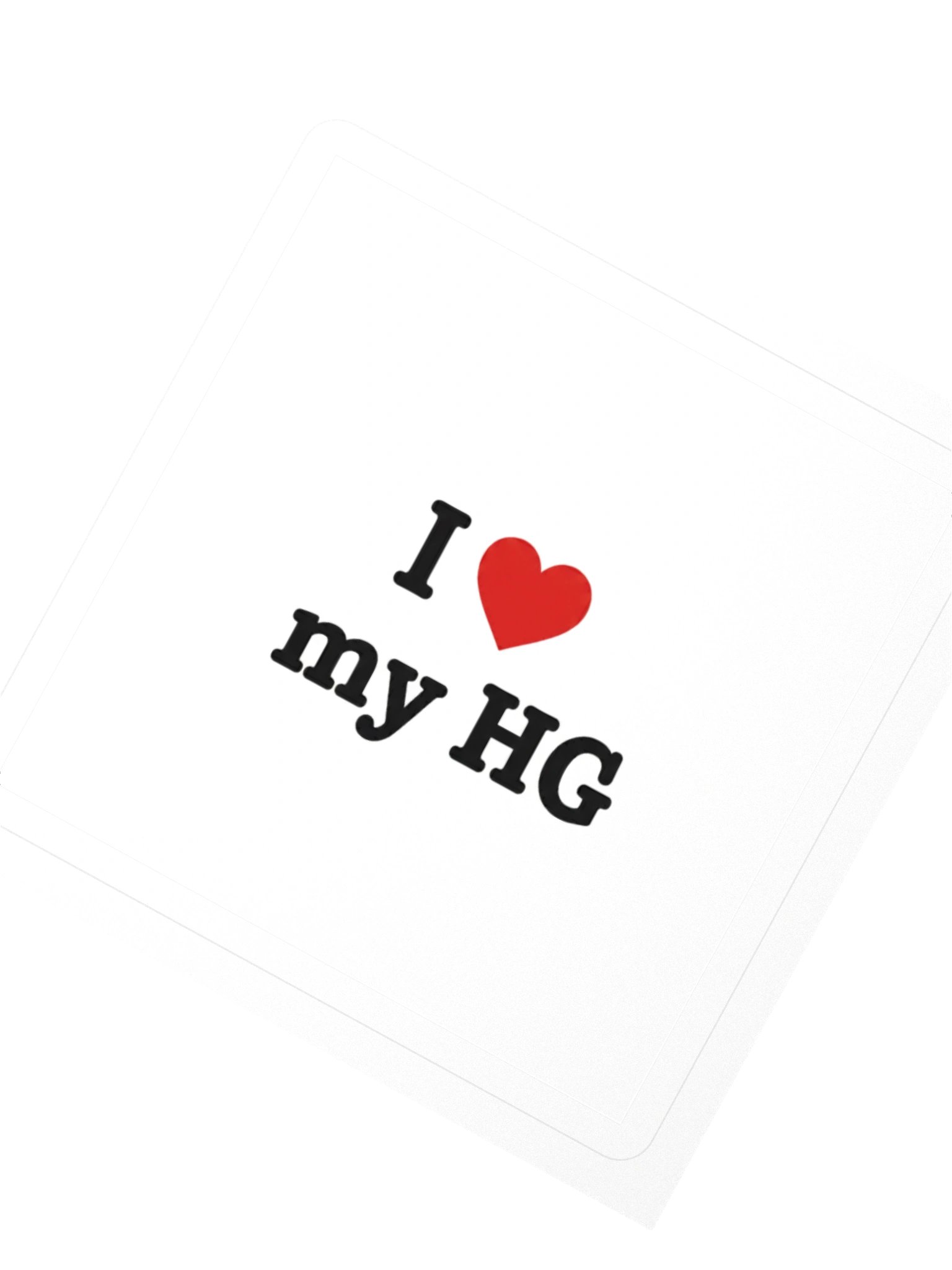 I ♥ my HG Kiss Cut Stickers product image (3)