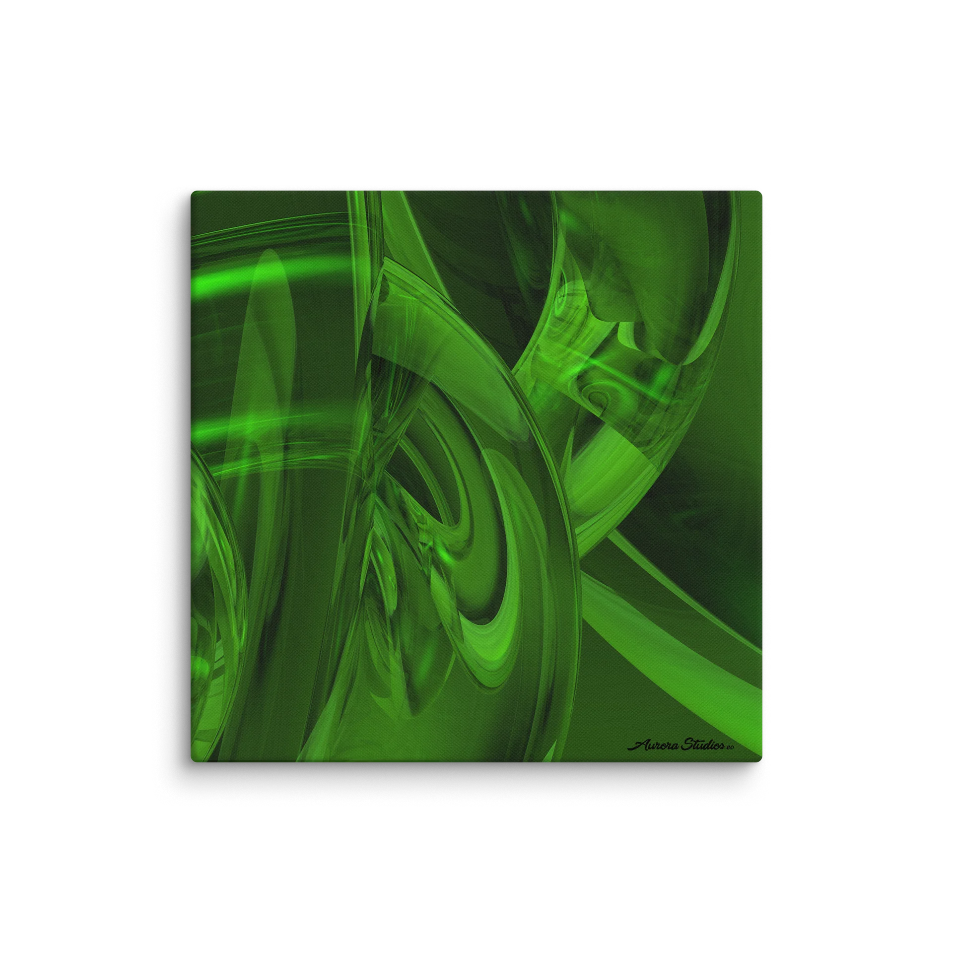 Emerald Inclusion Canvas product image (1)
