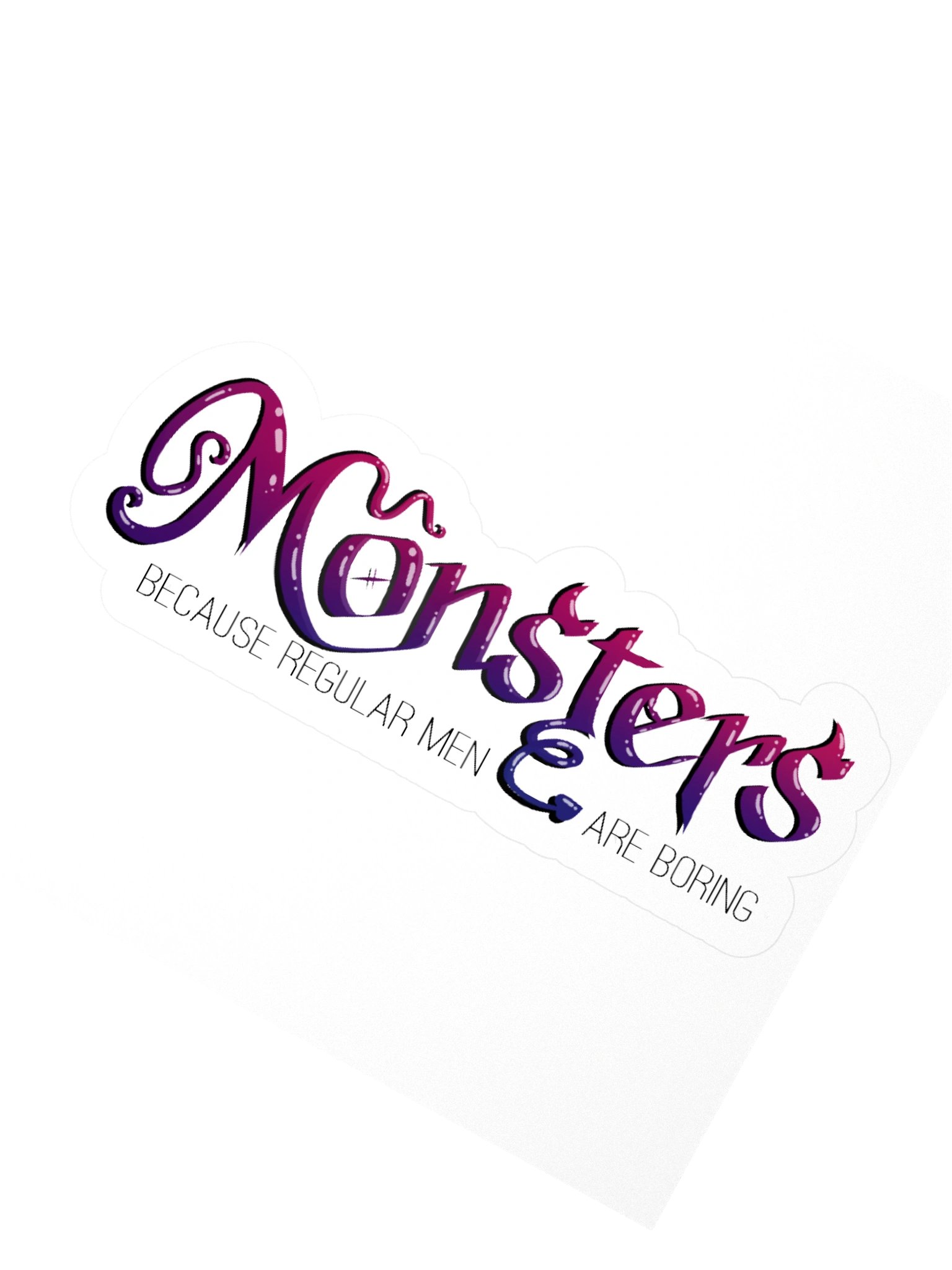 Monster "Men" Sticker product image (2)