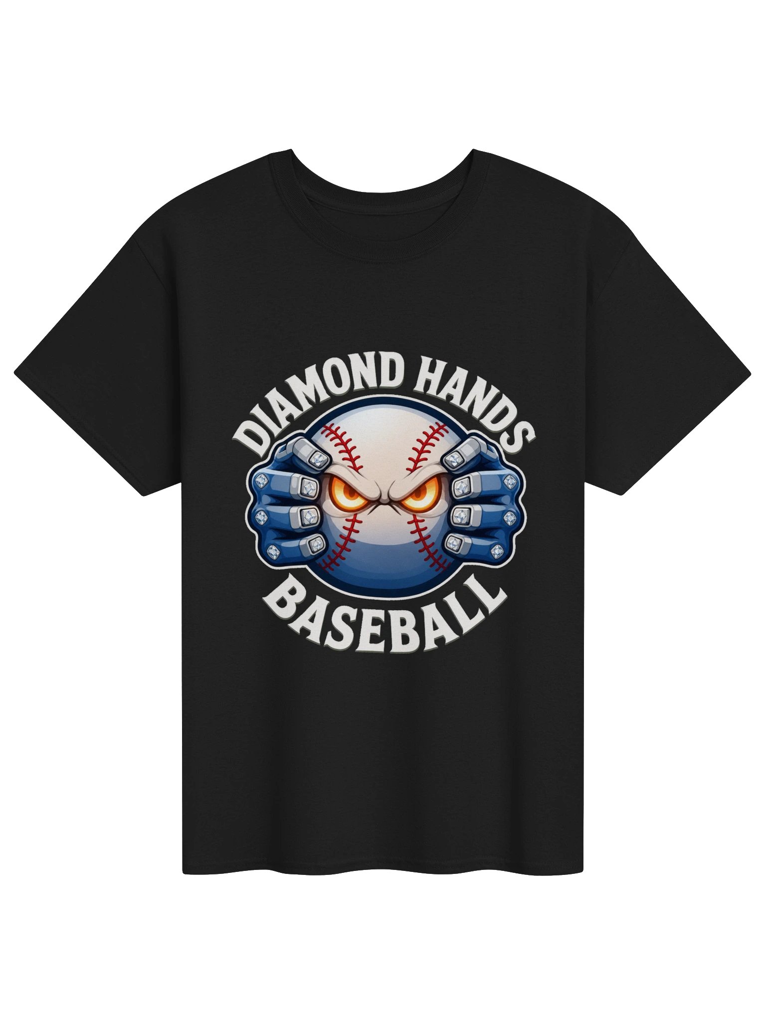 Diamond Hands Baseball Color Mascot Tee product image (1)