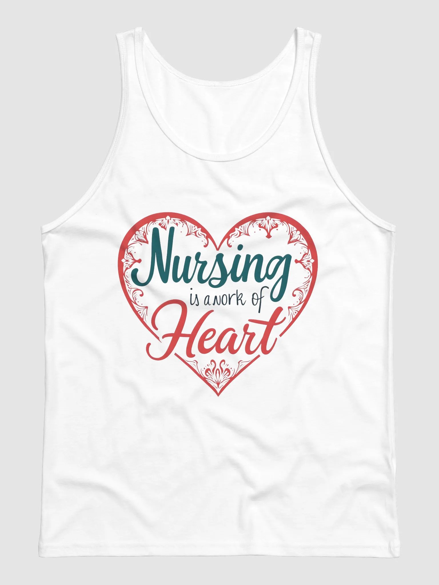 Nursing Heart Tribute Tank product image (2)
