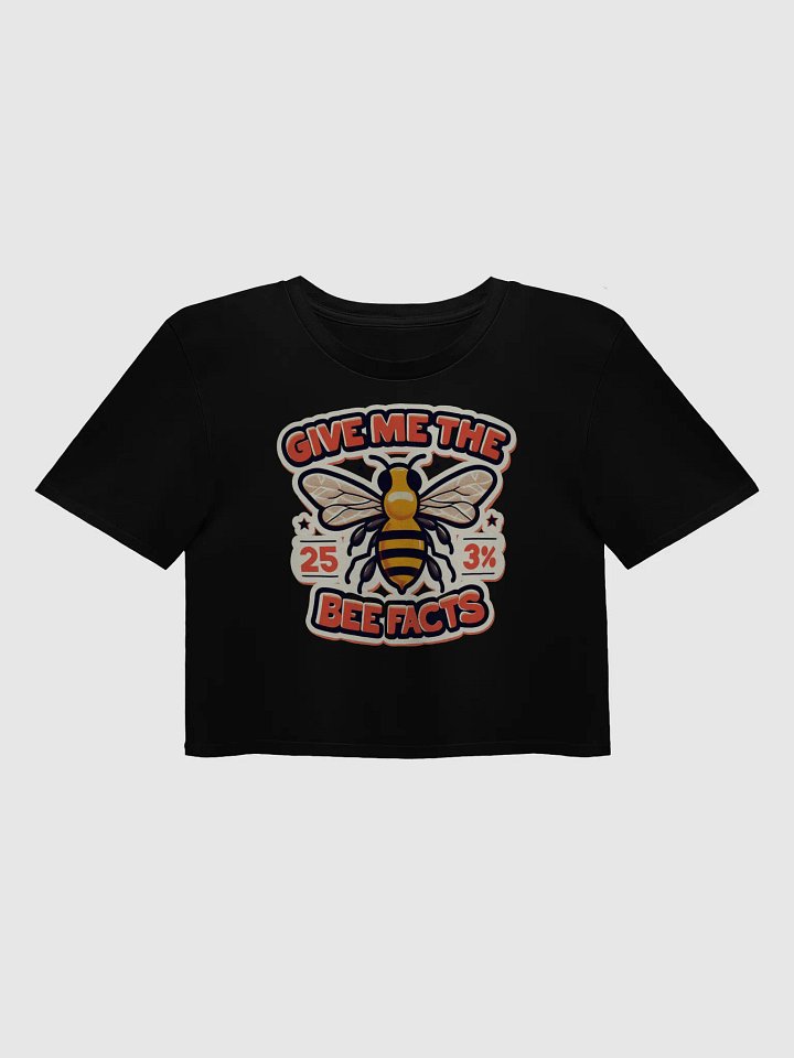 Bee Facts Cropped Tee product image (6)