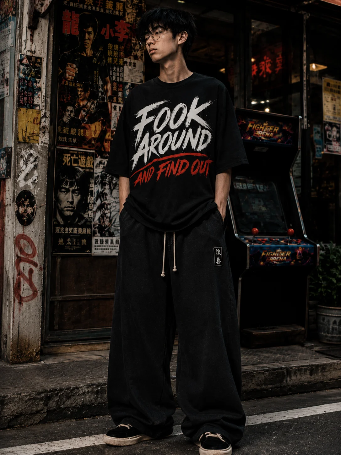 Fook Around and Find Out Heavy Fashion Tee product image (2)