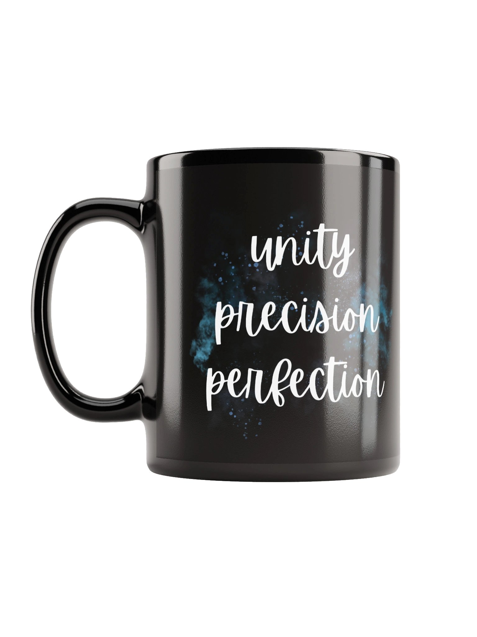 Unity Precision Perfection Mug (glossy black) product image (12)