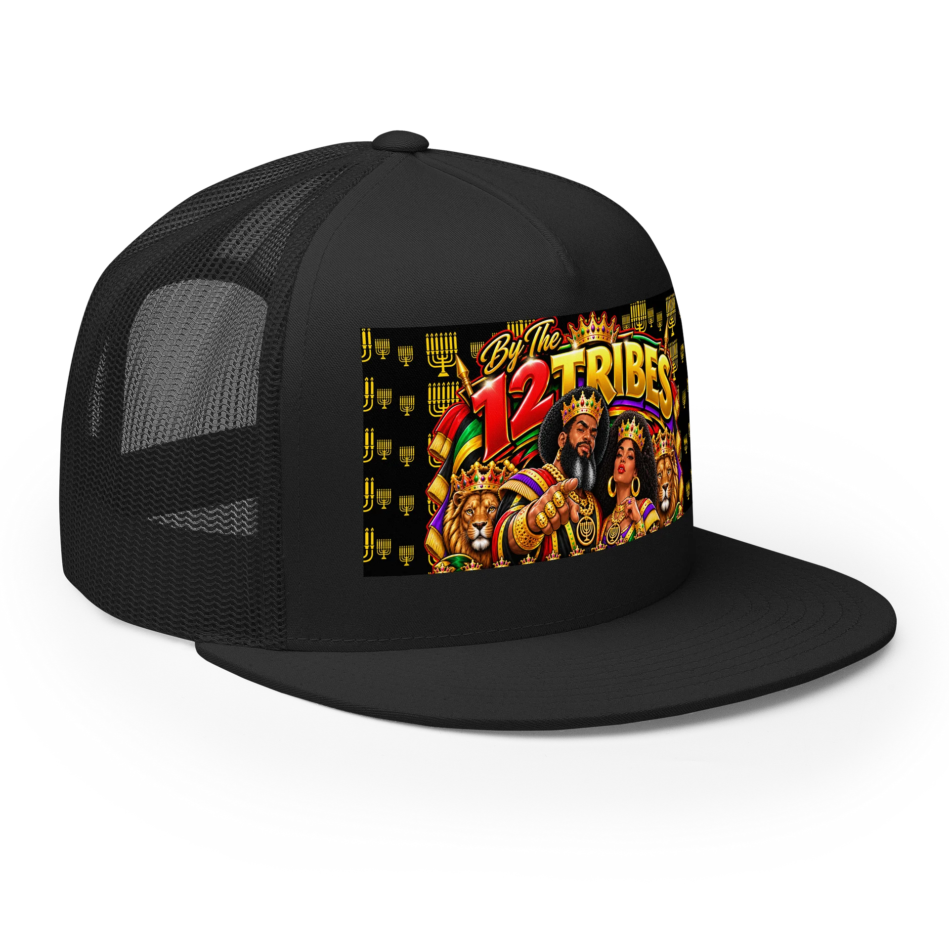 By The 12 Tribes Crown Lion Trucker Cap product image (6)