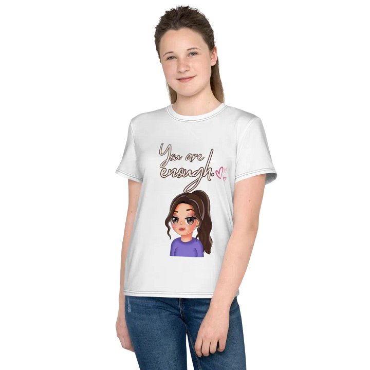 You are enough ,Youth T-Shirt product image (2)