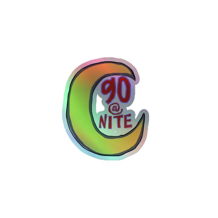 90 @ Nite Sticker product image (1)