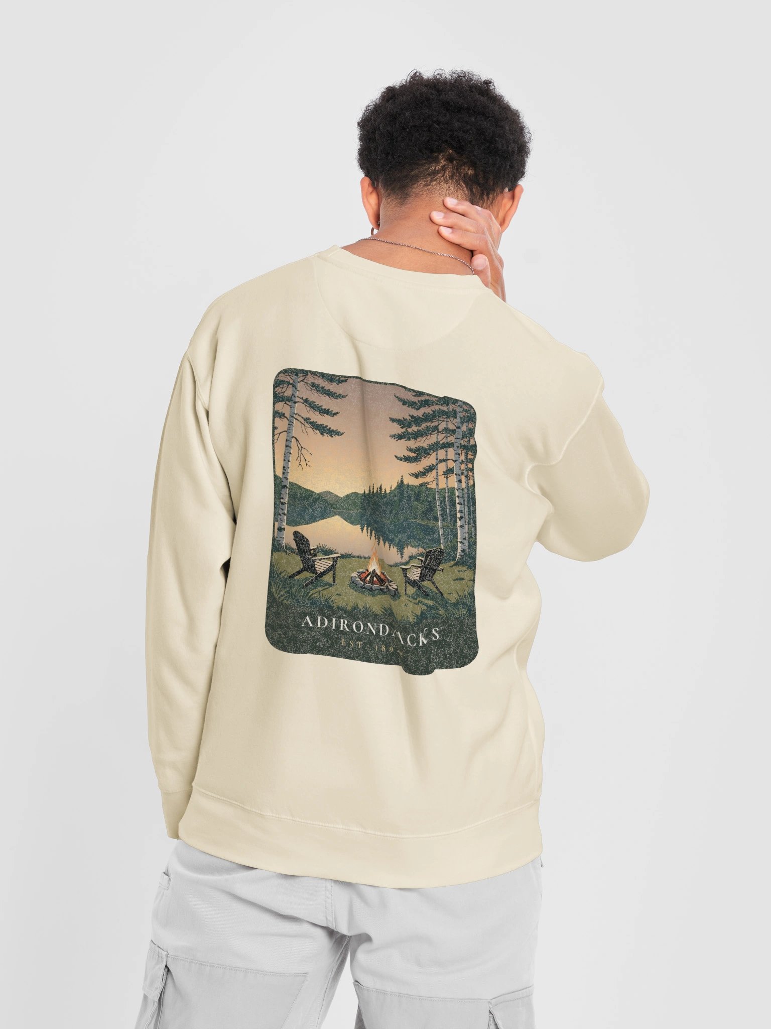 Lakeside Campfire Crewneck product image (11)