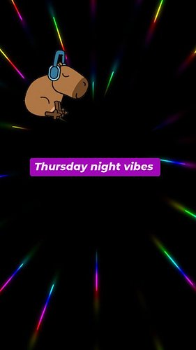 More random Thursday night vibes (it's a long one😬)