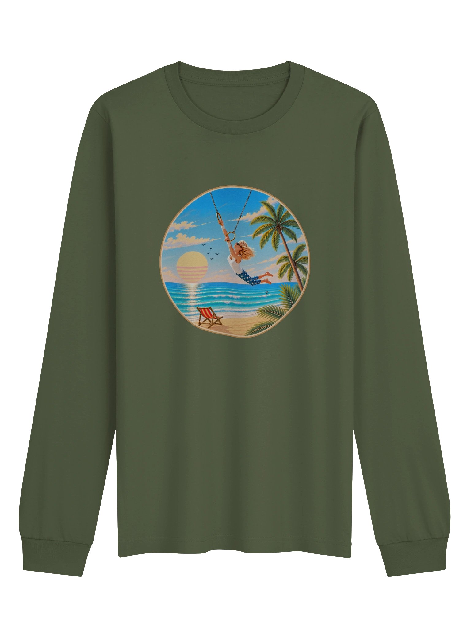 Beach Scene Swinging product image (1)