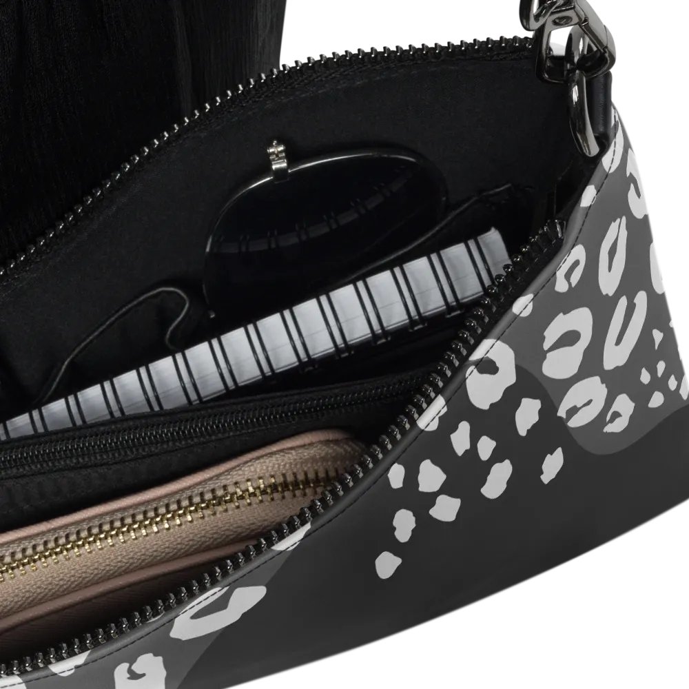 Grey Leopard Allure Crossbody Bag product image (8)