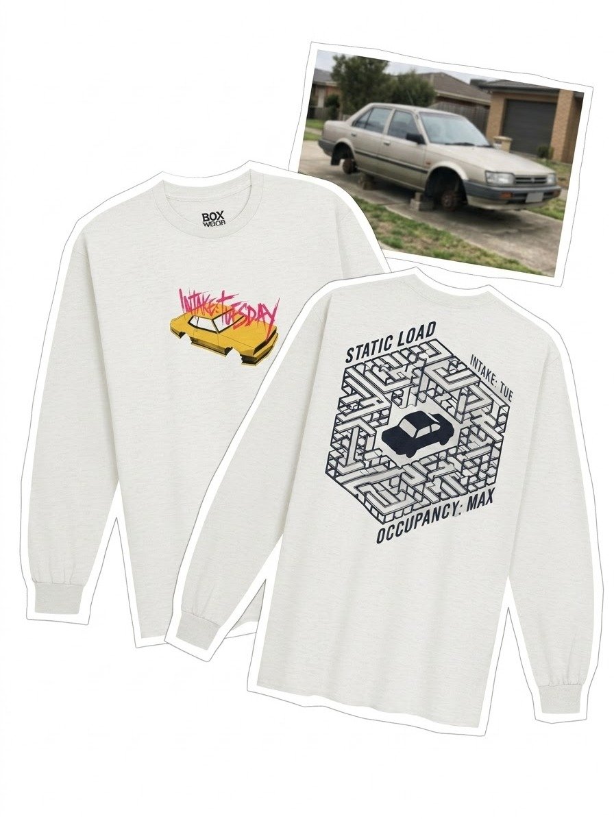 Intake Tuesday | Heavyweight Boxy Long Sleeve | Honest Industrial product image (1)