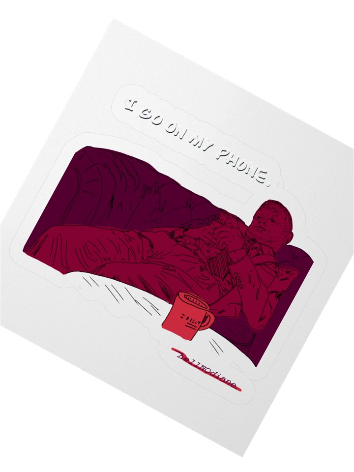 on my phone (hot) (sticky) product image (2)