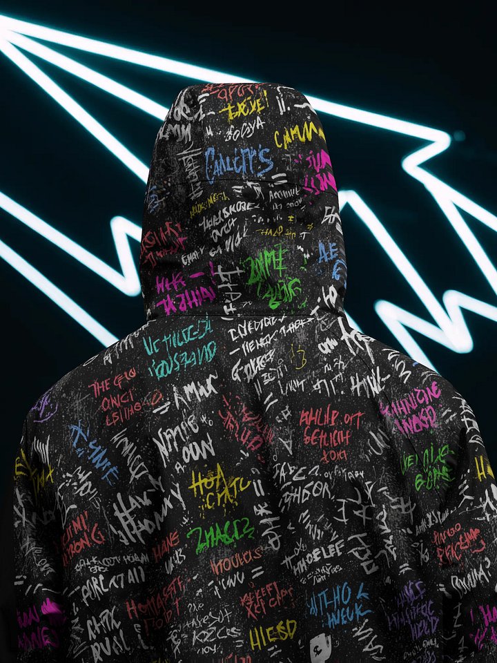 PSYCHO – Thought Loop – All-Over Windbreaker product image (2)